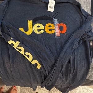 Men’s long sleeve t-jeep XXL